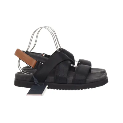Sandals (Black) from Tommy Hilfiger Leather