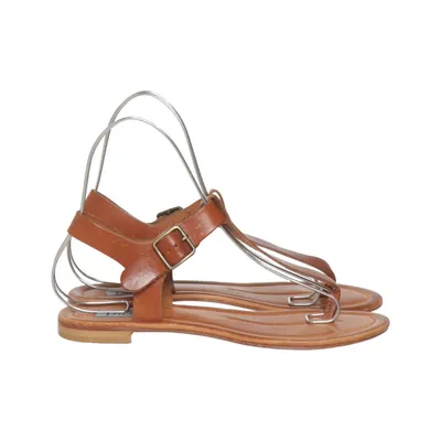 Sandales (Marron) de A Pair Footwear Cuir