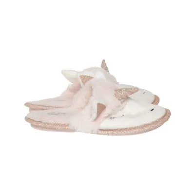 Slippers (White, Pink, Gold) from River Island