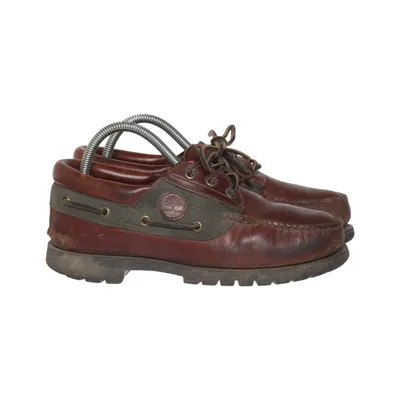 Bootschoenen (Bruin, Grijs) van Timberland Leer