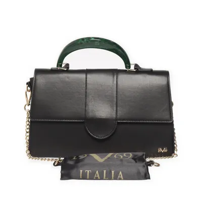 Håndtaske (Sort) fra 19V69 Italia by Versace 1969 Polyurethan, Polyester