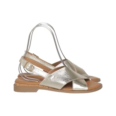 Sandalen (Goud) van Tamaris Leer