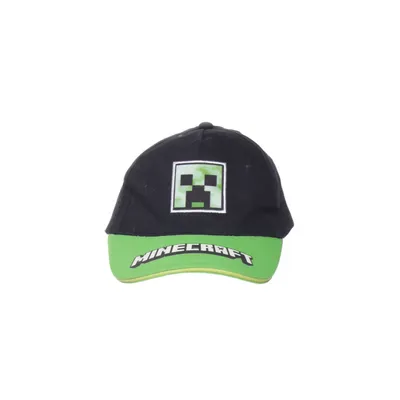 Baseballkeps (Svart, Grön) från Minecraft Bomull