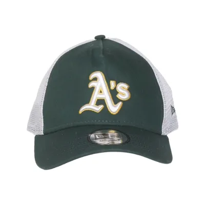Baseball-Mütze (Grün, Weiß, Gelb) von New Era Baumwolle, Polyester