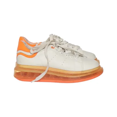 Sneakers (Wit, Oranje) van Roberto Della Croce Polyurethaan