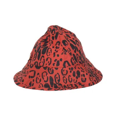 Bucket hat (Red, Black) from Mini Rodini Organic cotton