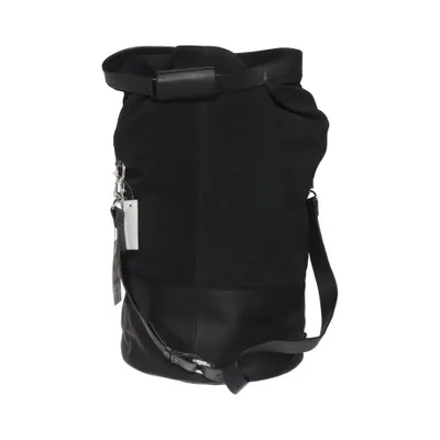 Umhängetasche (Schwarz) von WERA Baumwolle, Leder