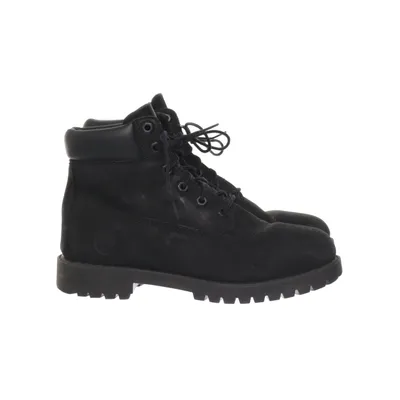 Laced boots (Black) from Timberland Leather