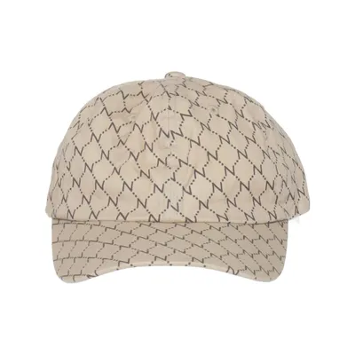 Casquette de baseball (Beige, Marron) de New Black Coton