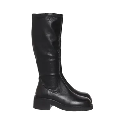 Stiefel (Schwarz) von Tommy Hilfiger Jeans Leder