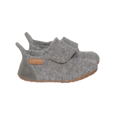 Baby booties (Gray) from Bisgaard Leather, Wool