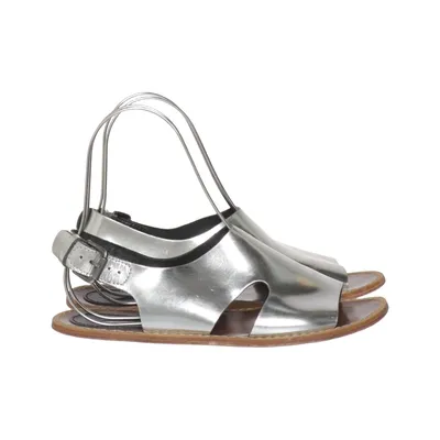 Sandalen (Silber, Braun) von Marni at H&M Leder