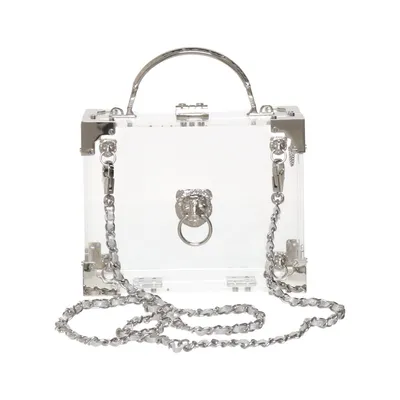 Sac à bandoulière (Transparent, Argent) de Aspinal of London