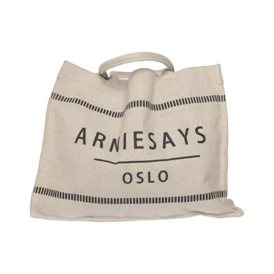 Stoffbeutel (Riviera Shopper) von Arnie Says Baumwolle, Hanf