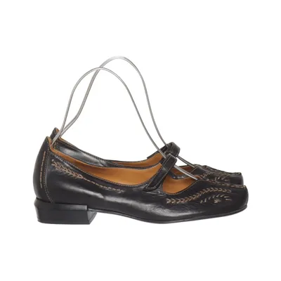 Ballet flats (Black) from Heyraud Leather