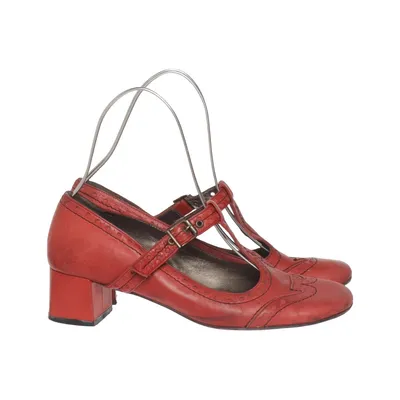 Hoge hakken (Rood) van Mentor Leer