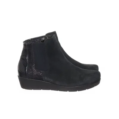 Boots (Svart) från Waldläufer Skinn, Polyester