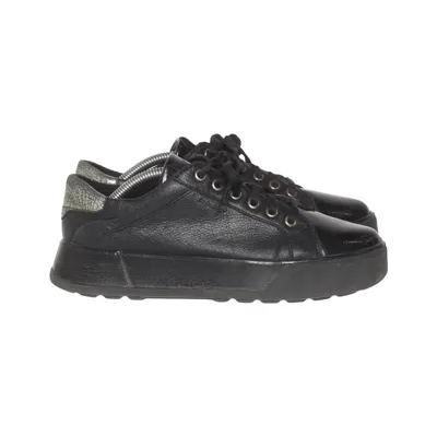 Sneakers (Zwart) van Stonefly Leer