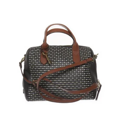 Shoulder-bag (Black, White, Brown) from Fossil