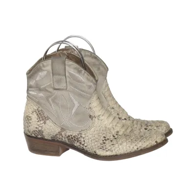 Cowboylaarzen (Grijs, Meerkleurig) van Manas Design Leer