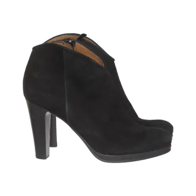 Heeled boots (Black) from Collonil Leather
