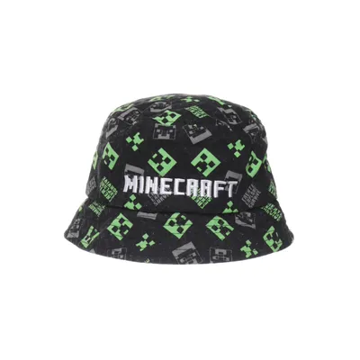 Bøllehat (Sort) fra Minecraft Bomuld