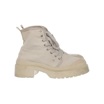 Bottes à lacets (Blanc) de Sacha Iconic