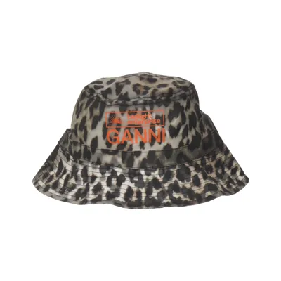 Buckethatt (Grå, Svart) från Ganni Polyuretan
