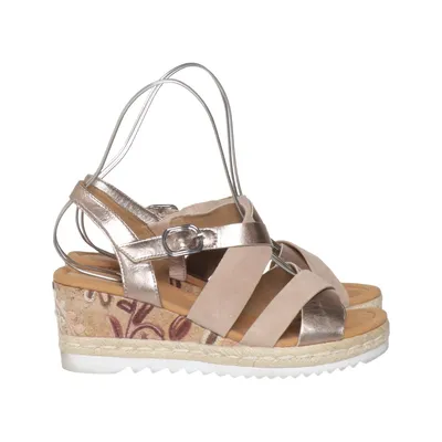 Kilklackar (Beige, Guldfärgad) från Gabor
