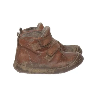 Ankle boots (Brown) from Bisgaard Leather, Wool