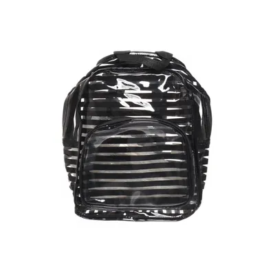 Rucksack (Schwarz, Transparent)