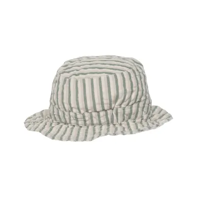 Bøllehat (Grøn, Beige) fra Liewood Økologisk bomuld