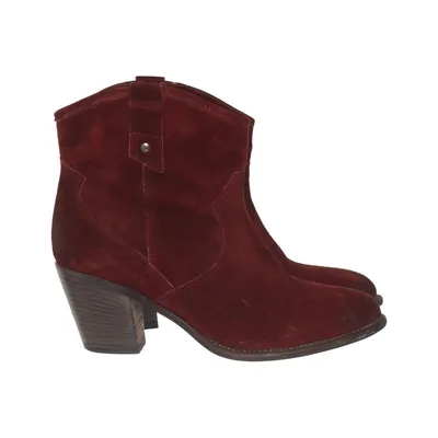 Heeled boots (Red) from De Bijenkorf
