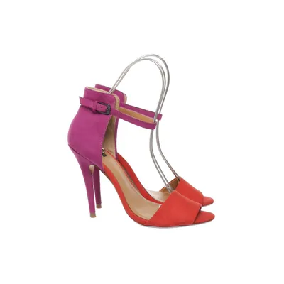 Sandaletten (Rood, Lila) van Zara Collection Imitatie suède