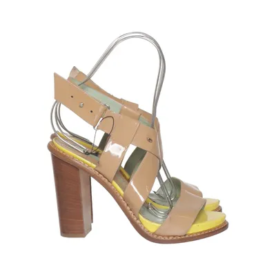 Sandaletter (Beige, Gul) från Sportmax Skinn
