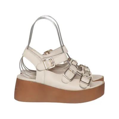 Chaussure compensées (Beige, Marron) de Merrell Cuir