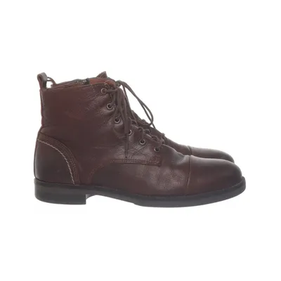 Laced boots (Beige) from 2Go Leather