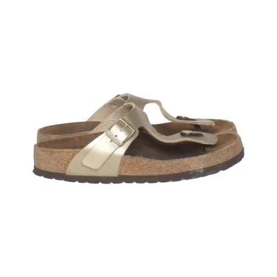 Teenslippers (Goud) van Birkenstock