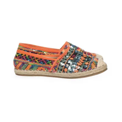 Espadrilles (Orange, Multicolored) from Ella Cruz