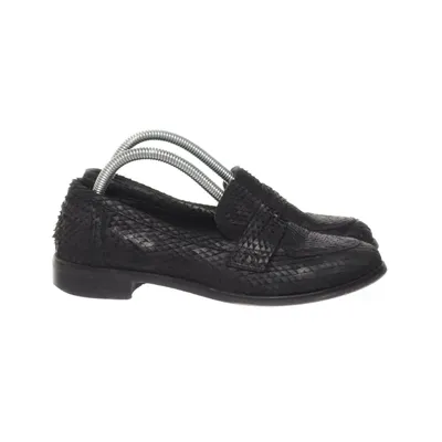 Loafers (Zwart) van Malu Leer