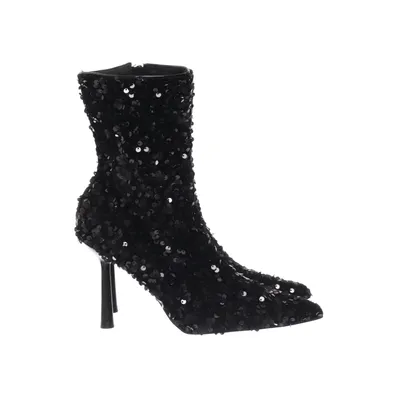 Heeled boots (Black) from New Yorker