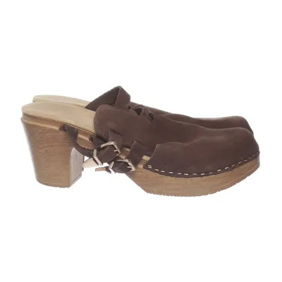 Clogs (Brown) from Calou Stockholm Leather