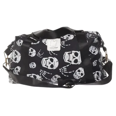 Weekend bag (Black, White) from Zeta & Island