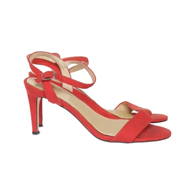 Sandales à talons hauts (Rouge) de La Strada Cuir