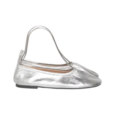 Ballet flats (Silver) from Arket