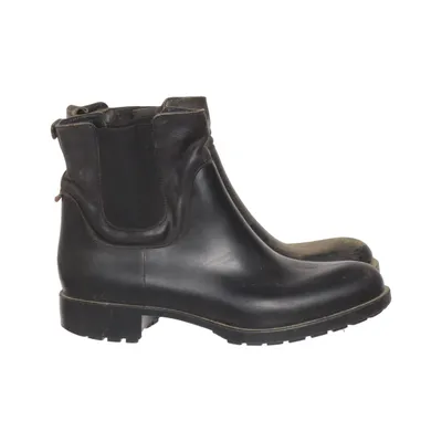 Bottines en caoutchouc (Noir) de Blankens