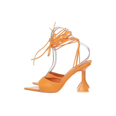 Sandaletten (Oranje) van Public Desire