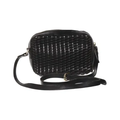 Shoulder-bag (Black) from & Other Stories Cotton, Leather
