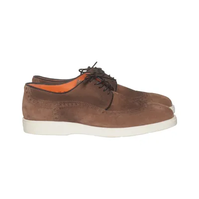 Brogues (Brown) from Santoni Leather