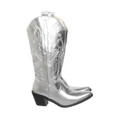 Cowboyboots (Silverfärgad) från Dia Dia